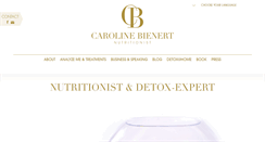 Desktop Screenshot of carolinebienert.com